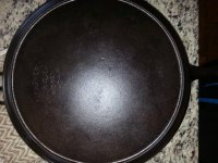 RARE-RARE Vintage Lodge 15 1/4 Cast Iron Skillet USA D 14SK A Beauty.