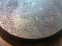 Vintage Cast Iron Skillet 10 1/2 Inch Made In Taiwan Double Spout