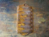 vintage Griswold cast iron cornbread pan #262 mini corn sticks or