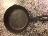 Vintage Lodge SK #14 Cast Iron Skillet 3 Notch Heat Ring LID COVER