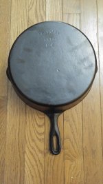 Griswold Iron Mountain 8 Chicken Pan W/ Matching Lid 1034/1035 