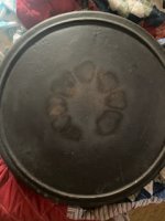 RARE 16 Eddyville Prison Cast Iron Skillet 