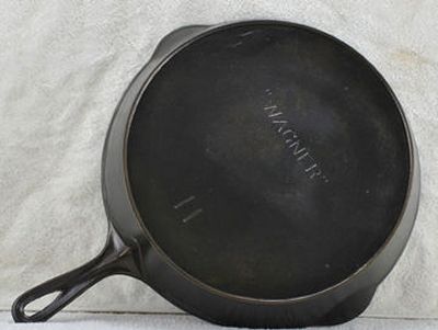 Fully Restored Pre-1960 WAGNER Cast Iron SKILLET Frying Pan #6 UNBRAND -  household items - by owner - housewares sale