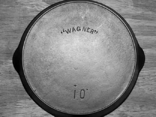 vintage Wagner ware Sydney 0 1088a a cast-iron deep fryer skillet